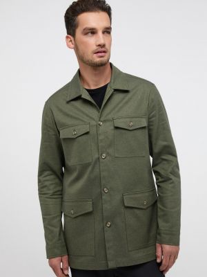 Демисезонная куртка Eterna зеленая