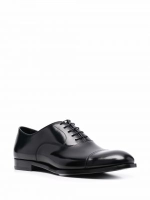 Nėriniuotos oksfordo batai su raišteliais Doucal's juoda