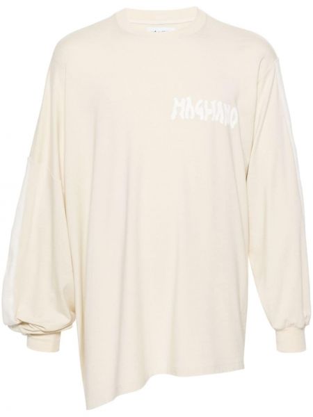 Jersey sweatshirt mit print Magliano weiß