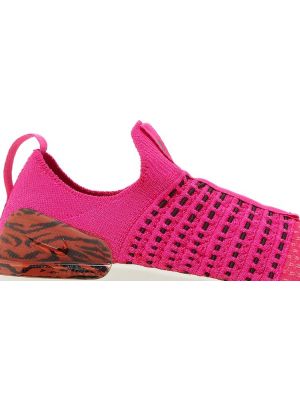 Кроссовки с принтом зебра Nike Phantom розовые