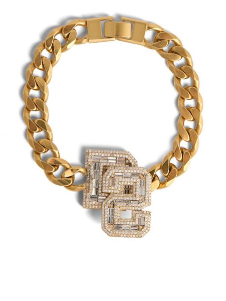 Ogrlica s kristalima Dsquared2 zlatna
