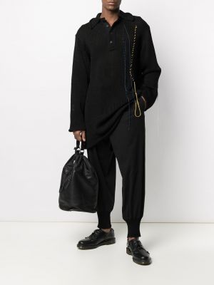Pantalones ajustados Yohji Yamamoto negro