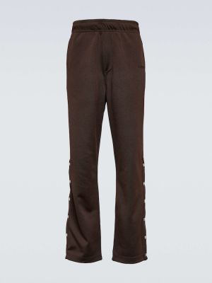 Pantalones de chándal de punto Lanvin marrón