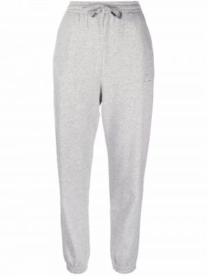 Pantalones de chándal de algodón Isabel Marant étoile gris