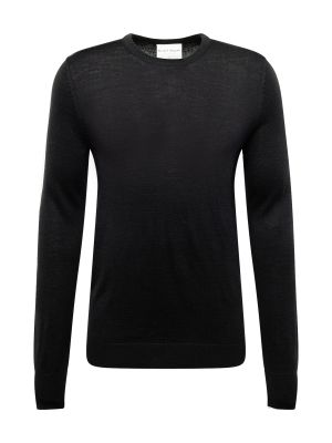 Пуловер Bruun & Stengade черно
