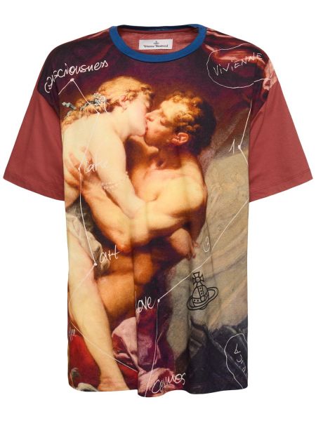 Kokvilnas t-krekls ar apdruku Vivienne Westwood