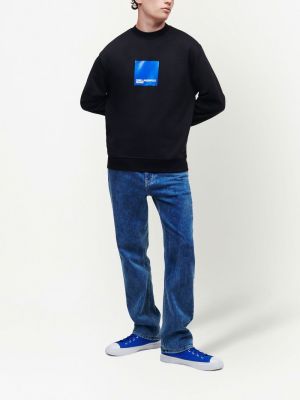 Raštuotas džemperis apvaliu kaklu Karl Lagerfeld Jeans