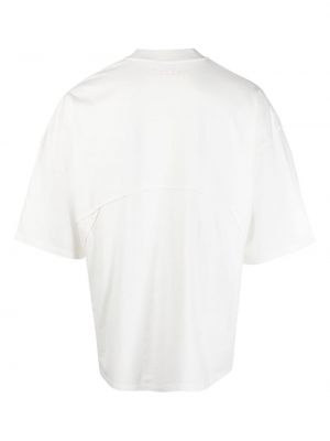 Bavlněné tričko s kulatým výstřihem Reebok bílé