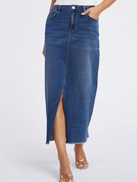 Niebieska spódnica jeansowa Orsay