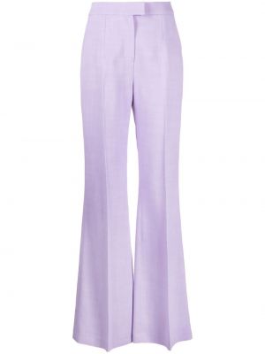 Pantalon taille haute large Galvan London violet