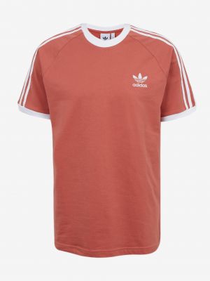 Polo majica Adidas rdeča