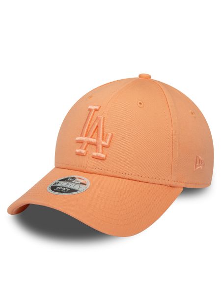 Kepurė su snapeliu New Era oranžinė