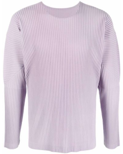 Plissert t-skjorte Homme Plissé Issey Miyake lilla