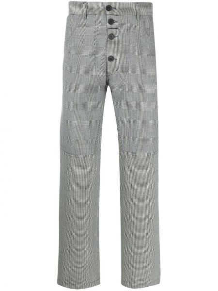 Pantalones rectos Delada gris