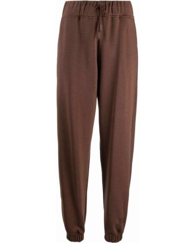 Pantalones de chándal con cordones Federica Tosi marrón