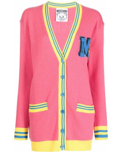 Strikkegenser Moschino rosa