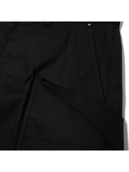 Хлопковые шорты карго Rick Owens черные