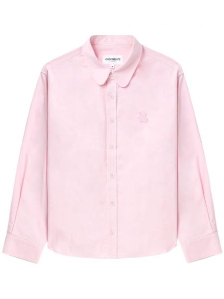 Koszula bawełniana :chocoolate różowa