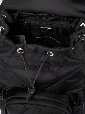 Nylonowy plecak Prada czarny