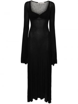 Dlouhé šaty Manuri čierna