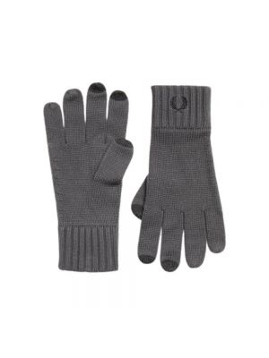 Gants Fred Perry gris