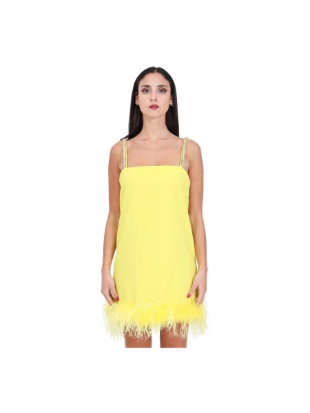 Sukienka mini Pinko żółta