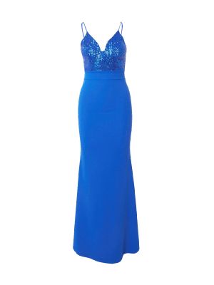 Вечерна рокля Wal G. синьо