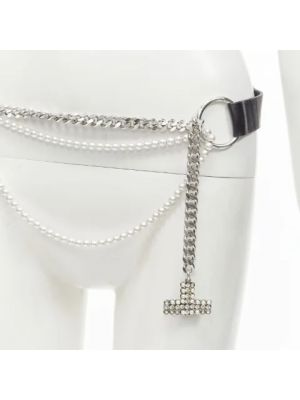 Cinturón de cuero Dolce & Gabbana Pre-owned negro