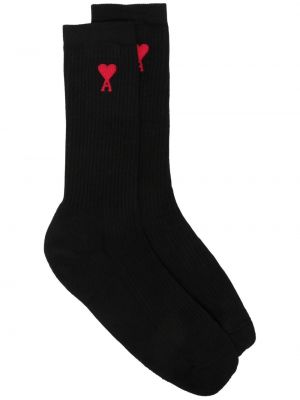 Чорапи Ami Paris черно