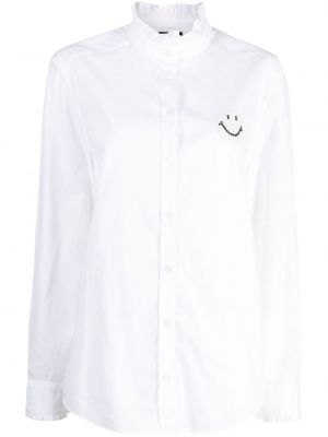 Памучна риза Joshua Sanders бяло