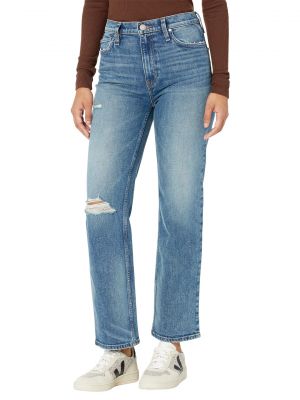 Прямые джинсы с высокой талией Hudson Jeans