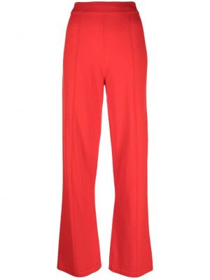 Pantaloni tricotate cu croială lejeră Chinti & Parker roșu