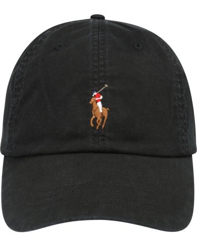 Kepurė Polo Ralph Lauren juoda