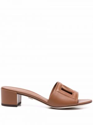 Sandály Dolce & Gabbana hnědé