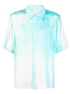 Košile s potiskem s abstraktním vzorem Blue Sky Inn