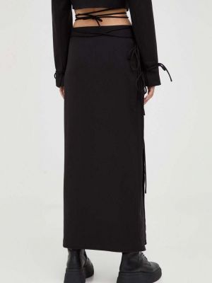 Midi sukně Gestuz černé