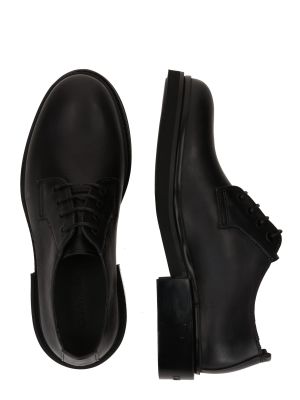 Обувки в стил дерби с връзки Calvin Klein черно