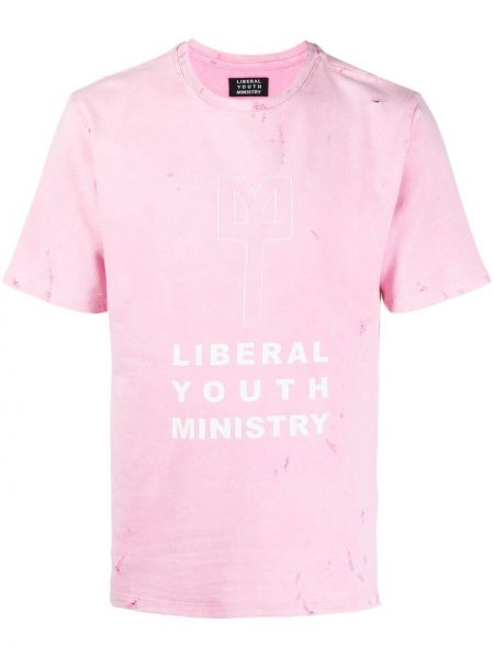 Camiseta Liberal Youth Ministry rosa