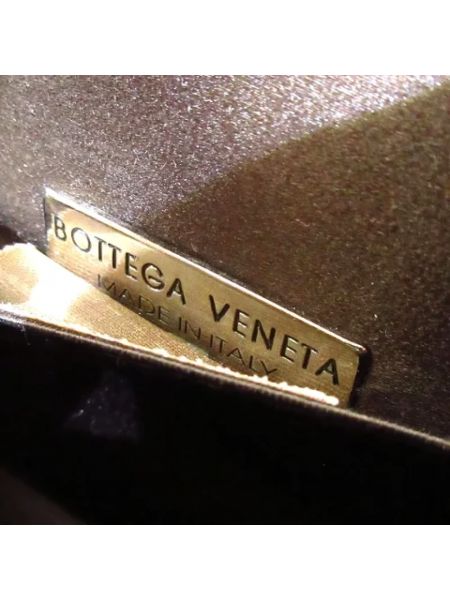 Retro samt shopper handtasche Bottega Veneta Vintage braun