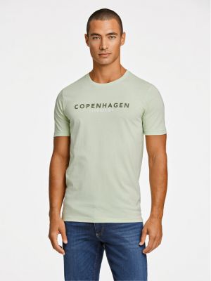 T-shirt Lindbergh grün