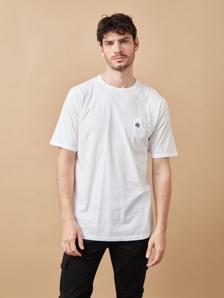 Camiseta con bordado Altonadock blanco