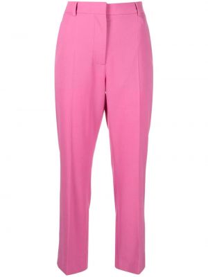 Вълнени панталон Moschino Jeans розово