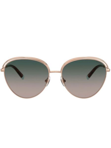 Okulary przeciwsłoneczne z różowego złota Tiffany