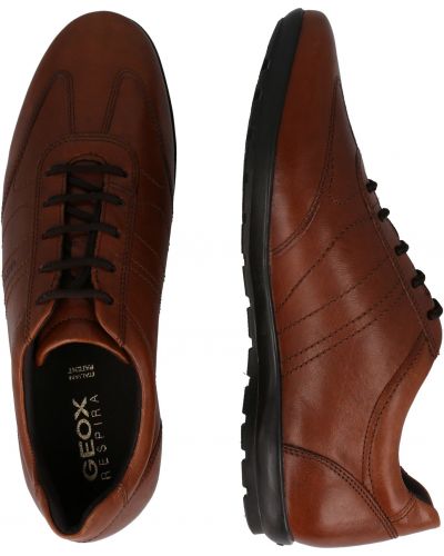 Pantofi cu șireturi Geox maro