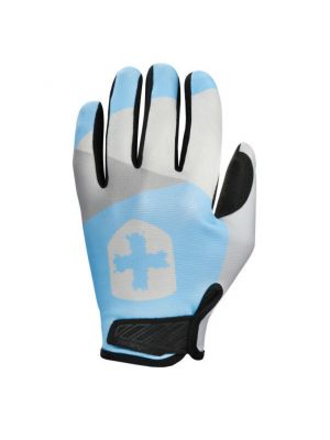 Женские перчатки для фитнеса Harbinger Shield Protect - Синий/Серый - L, синий/черный/черный