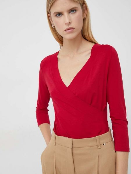 Блуза Lauren Ralph Lauren червено