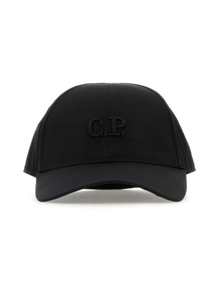 Nylonowa czapka z daszkiem C.p. Company czarna