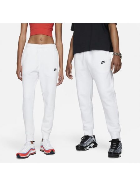 Pantalon en coton Nike blanc