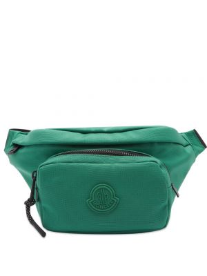 Поясная сумка Moncler зеленая