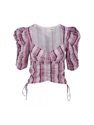 Koszula Isabel Marant Etoile - Różowy